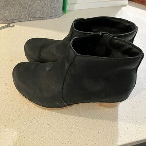 Dansko Black Ankle Boots